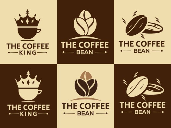 Coffee or Coffee Shop Logo for Graphics and Logos
