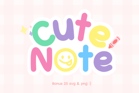 Cute Note: The Playful Display Fonts for Modern Blogging