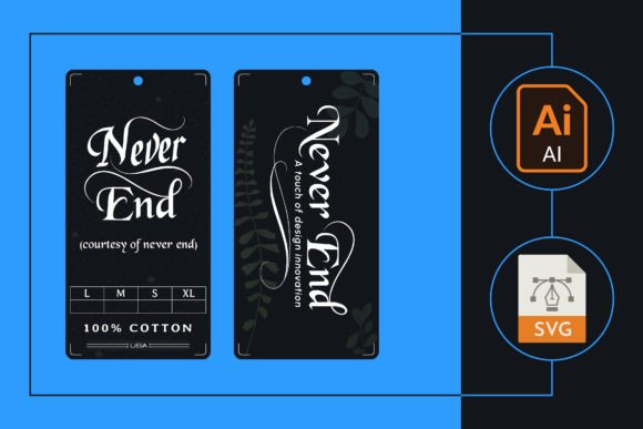 Hang Tag for Garment Clothing Store Svg: Premium Graphics for Crafters