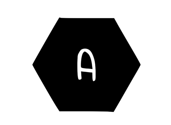 Hexagon Shape with Playful Mono a: A Designer's Real-World Embroidery Review