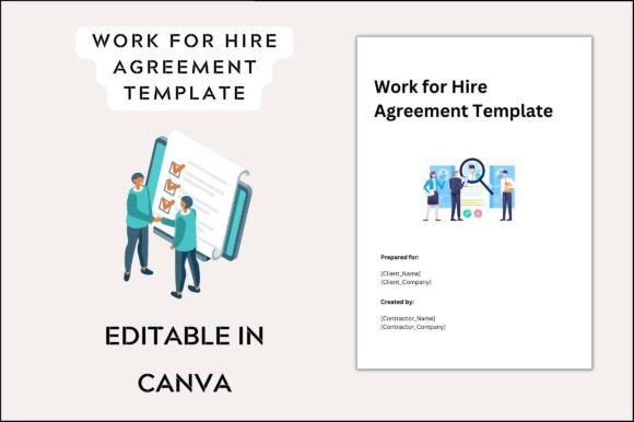 Printable Work for Hire Agreement: Premium Graphics for Local Brands