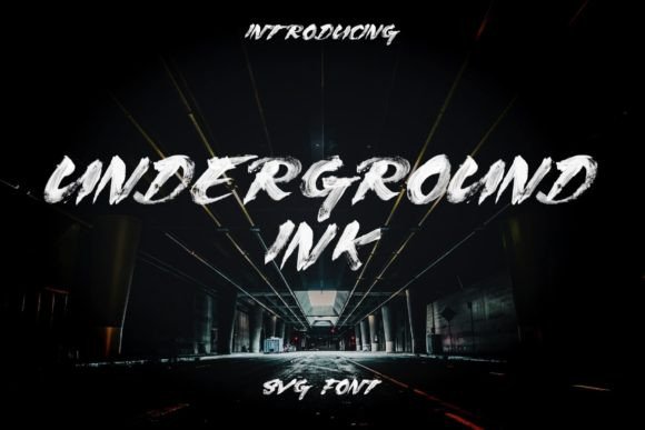 Underground Ink Fonts: A Sans Serif Review for Local Branding