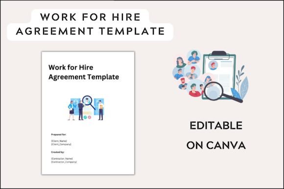 Work for Hire Contract Printable Graphics Review