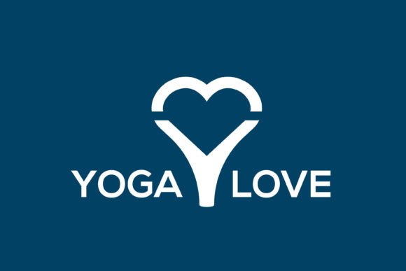 Y Love Logo Yoga Love Logo Template for Graphics and Logos